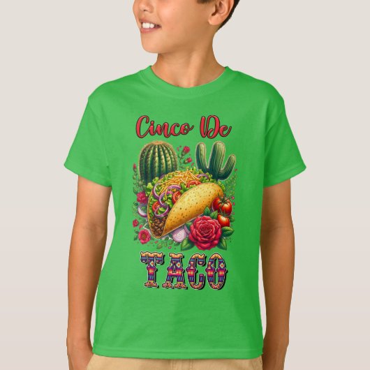 T-Shirt - Cinco De Mayo (Devant)