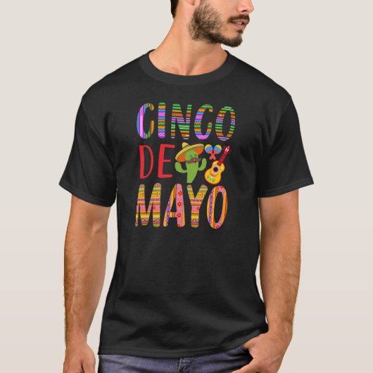 T-shirt Cinco De Mayo (Devant)