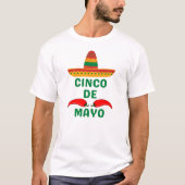 T-shirt Cinco De Mayo (Devant)