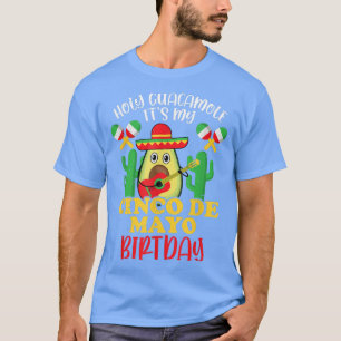 T-shirt Cinco De Mayo Anniversaire Saint-Guacamole Fête de