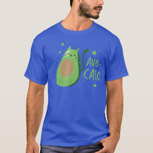 T-shirt Cinco De Mayo Avocado Cat Cute Avocato Meow Cadeau
