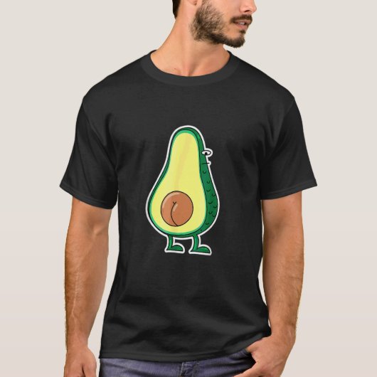 T-shirt Cinco De Mayo Avocado Seed Butt Voir Guacamole Me (Devant)