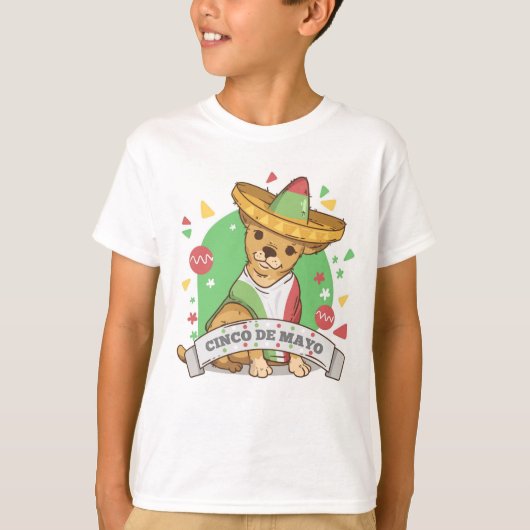 T-Shirt Cinco De Mayo Boys (Devant)