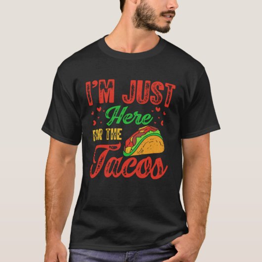 T-shirt Cinco De Mayo Burritos  Mexico Tacos and Avocado   (Devant)