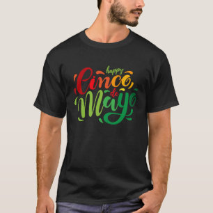 T-shirt Cinco De Mayo Burritos Mexique Tacos et Avocado