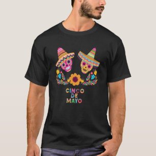 T-shirt Cinco De Mayo Burritos Mexique Tacos et Avocado 2