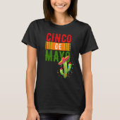 T-shirt Cinco de Mayo Cactus Hat (Devant)