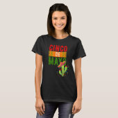 T-shirt Cinco de Mayo Cactus Hat (Devant entier)