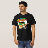T-shirt Cinco De Mayo Caricature Mustache Cat Drôle (Devant entier)
