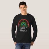 T-shirt Cinco De Mayo Cute Rainbow Mexican Fiesta Tacos y  (Devant entier)
