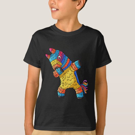 T-shirt Cinco de Mayo Dabbing Donkey Pinata Fun Mexican Da (Devant)