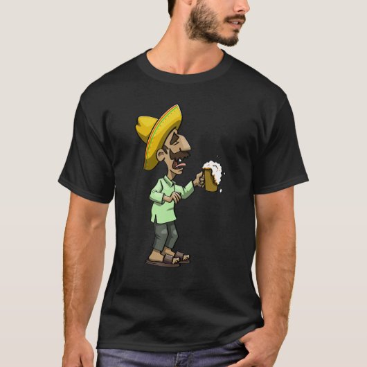 T-shirt Cinco De Mayo Dabbing Drunk Tio Women Mexican Cele (Devant)