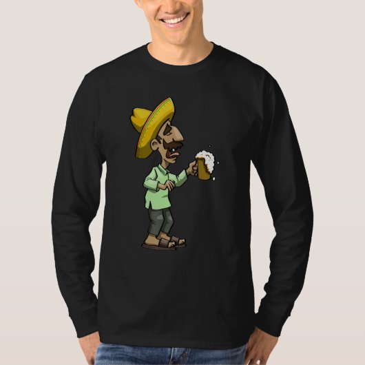 T-shirt Cinco De Mayo Dabbing Drunk Tio Women Mexican Cele (Devant)