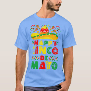 T-shirt Cinco De Mayo Fiesta 5 De Mayo Viva Mexico