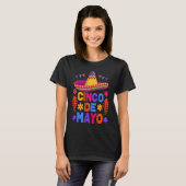 T-shirt Cinco De Mayo Fiesta Surprise Camisa 5 De Mayo Viv (Devant entier)