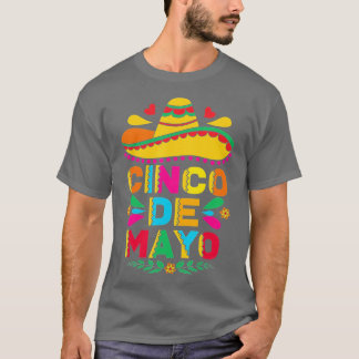 T-shirt Cinco De Mayo Fiesta Surprise Camisa 5 De Mayo Viv