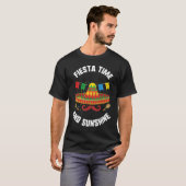 T-shirt Cinco De Mayo Fiesta Time And Sunshine Sombrero Mu (Devant entier)