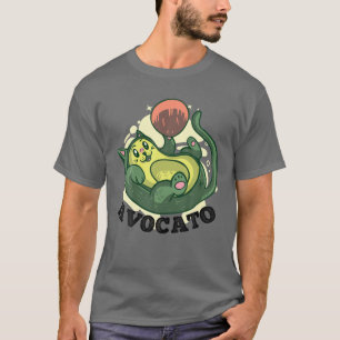 T-shirt Cinco De Mayo Funny Meow Avogato Cat Avocado Mexiq