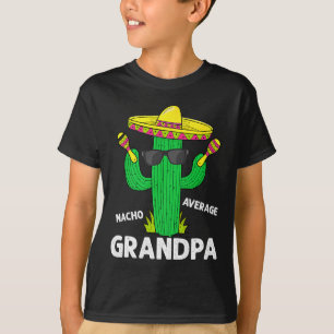 T-shirt Cinco De Mayo Funny Nacho Moyenne Grandpa Sombrero