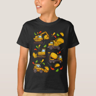 T-shirt Cinco De Mayo Garçons Enfants Enfants Constructeur