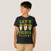 T-shirt Cinco De Mayo Gnomes Mexicains Lets Fiesta (Devant entier)