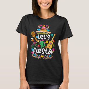 T-shirt Cinco De Mayo Guitare Mexicaine Cactus Faisons la