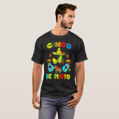 T-shirt Cinco De Mayo Hommes Femmes Enfants Mexicain Fiest (Devant entier)