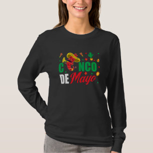 T-shirt Cinco De Mayo Hot Chili Mexican Party