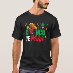 T-shirt Cinco De Mayo Hot Chili Mexican Party