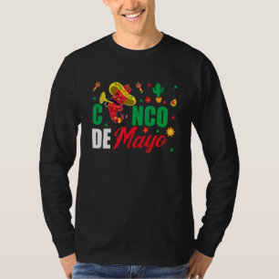 T-shirt Cinco De Mayo Hot Chili Mexican Party