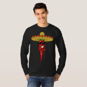 T-shirt Cinco de mayo hot chilli pepper Cinco de mayo Fies (Devant entier)