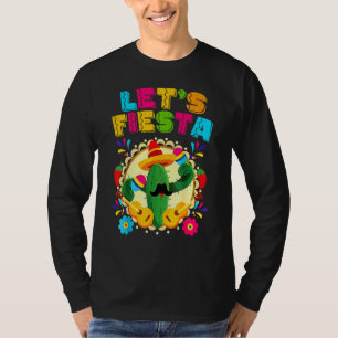 T-shirt Cinco De Mayo Lets Fiesta Cactus Sombrero Casquett
