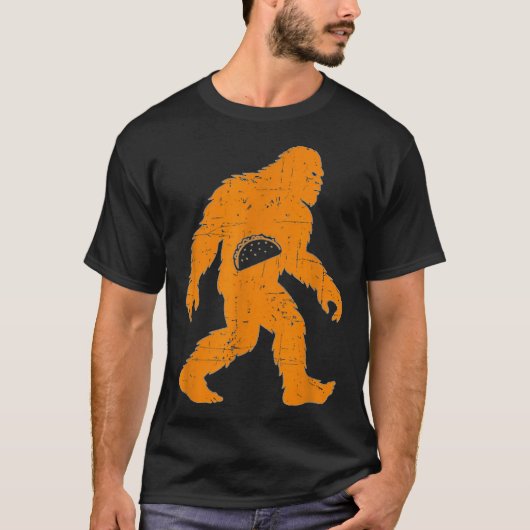 T-shirt Cinco De Mayo Mexicain Bigfoot Taco El Squatcho Am (Devant)