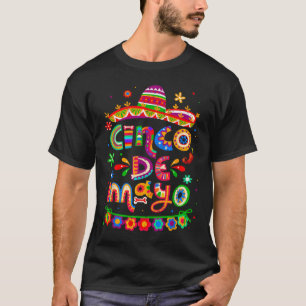 T-shirt Cinco De Mayo Mexicain Taco Lets Fiesta Cinco De M