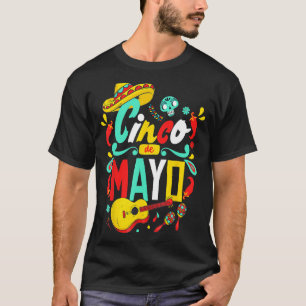 T-shirt Cinco De Mayo Mexicaine Fiesta 5 De Mayo Femmes Ho