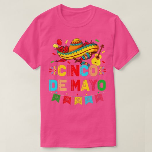 T-shirt Cinco De Mayo Mexicaine Fiesta 5 De Mayo Femmes M (Design devant)