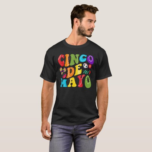 T-shirt Cinco De Mayo Mexican Fiesta 5 De Mayo Women Men (Devant entier)
