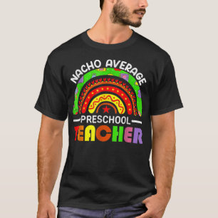 T-shirt Cinco De Mayo Nacho Moyenne Médiane Métro Enseigna