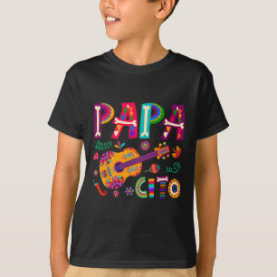 T-shirt Cinco De Mayo Papacito Fleur Papa Cito Mexicain 1
