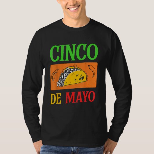 T-shirt Cinco De Mayo Party Mexico Mexican Fiesta (Devant)
