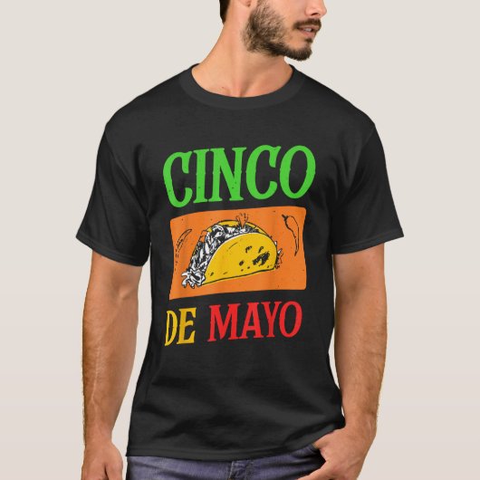 T-shirt Cinco De Mayo Party Mexico Mexican Fiesta (Devant)