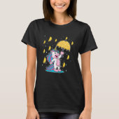 T-shirt Cinco De Mayo Pluie Tacos Unicorn Parapluie (Devant)