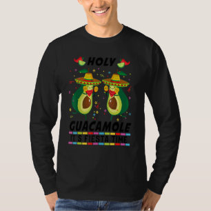 T-shirt Cinco De Mayo Saint Guacamole C'est Fiesta Time Av