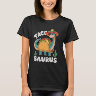 T-shirt Cinco De Mayo Tacosaurus Taco Dinosaur Mexicain So