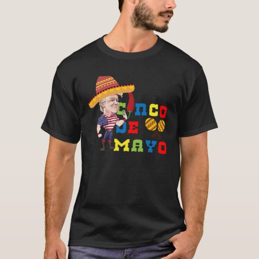 T-shirt Cinco De Mayo Tequila Tacos Mexican Beer Happy Cin (Devant)