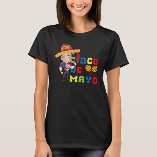 T-shirt Cinco De Mayo Tequila Tacos Mexican Beer Happy Cin (Devant)