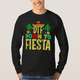 T-shirt Cinco De Mayo Vintage Mexicain Dtf À Fiesta 1