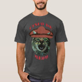 T-shirt Cinco De Meow Grey Cat Cinco De Mayo Mexique Unise (Devant)