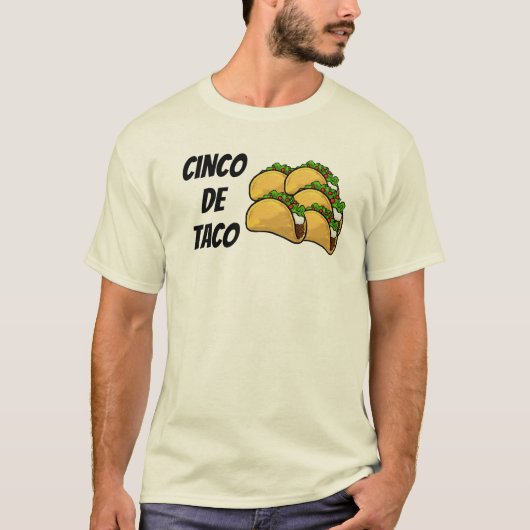 T-shirt Cinco de Taco (Devant)