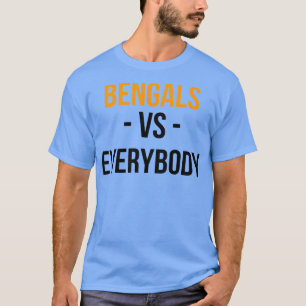 T-shirt Cincy Bengals contre tout le monde